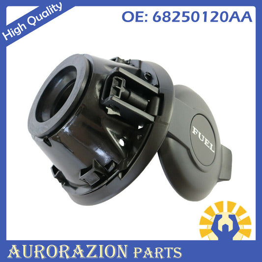 Fuel tank cap, gas door, and vapor version suitable for 08-23 for Dodge for Challenger 68250120AA, Black. n