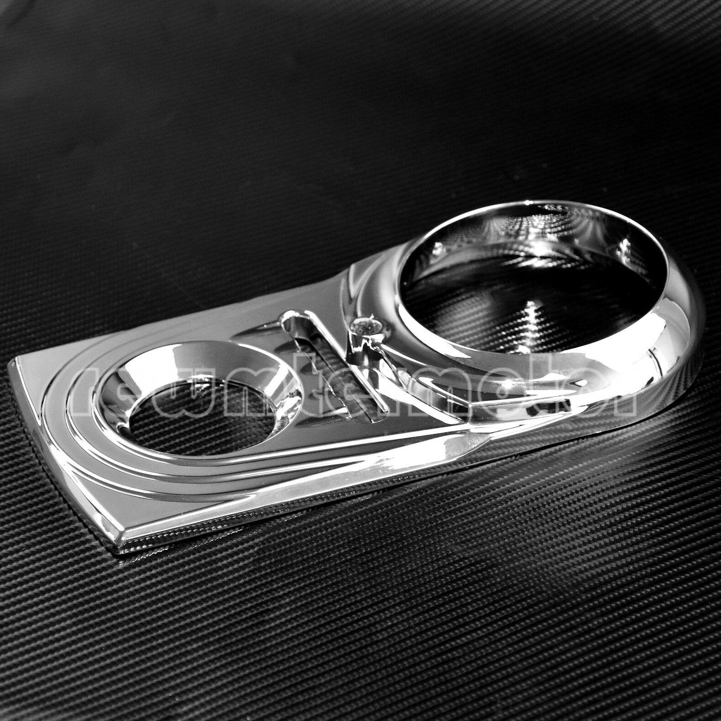 Chrome Dash Panel Insert Cover Fit for Harley Softail Dyna FXDWG FXSTC 1993-2015 Q