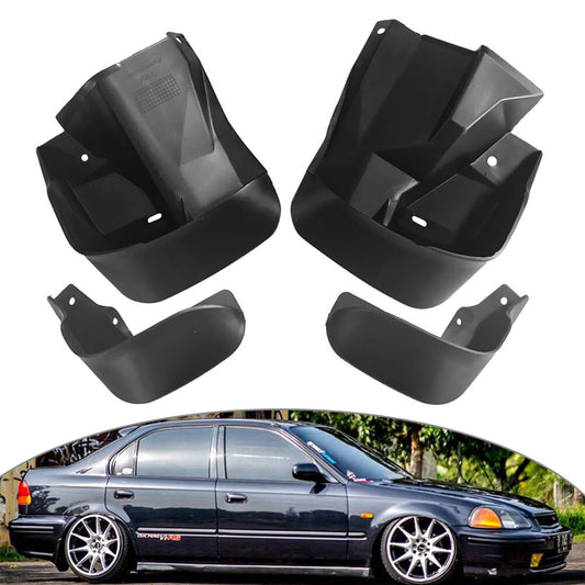 for Honda for Civic 4D Mud Flaps 96-2000 Splash Guards Front Rear Mud Flaps Mudguard Q
