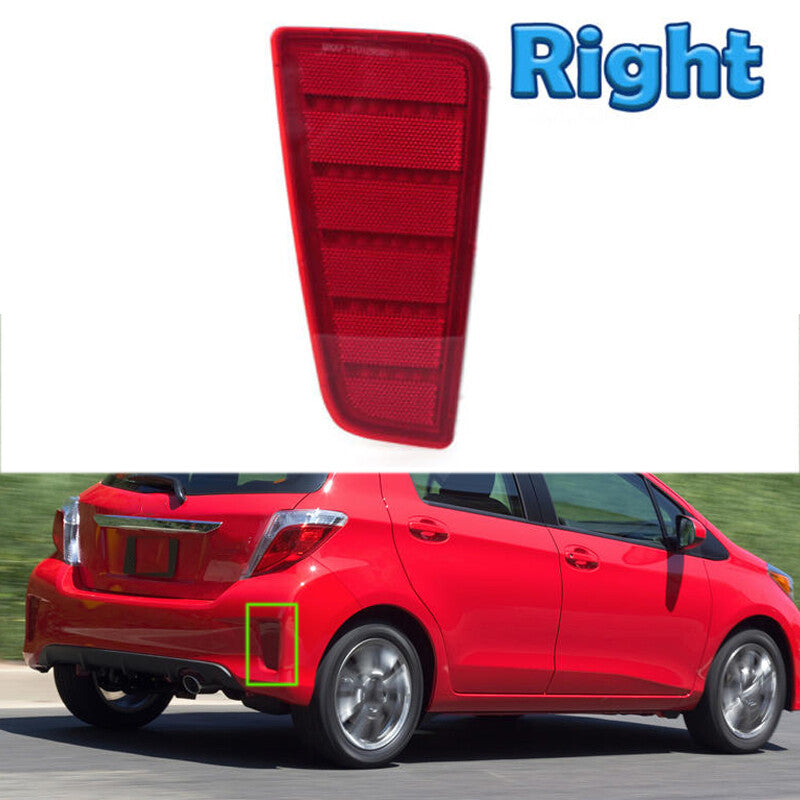 for Toyota Yaris 2012-2014 LE Right Rear Bar Lamp Reflector Rear Fog Lamp 1pcs