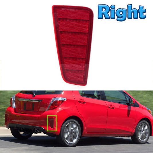 for Toyota Yaris 2012-2014 LE Right Rear Bar Lamp Reflector Rear Fog Lamp 1pcs