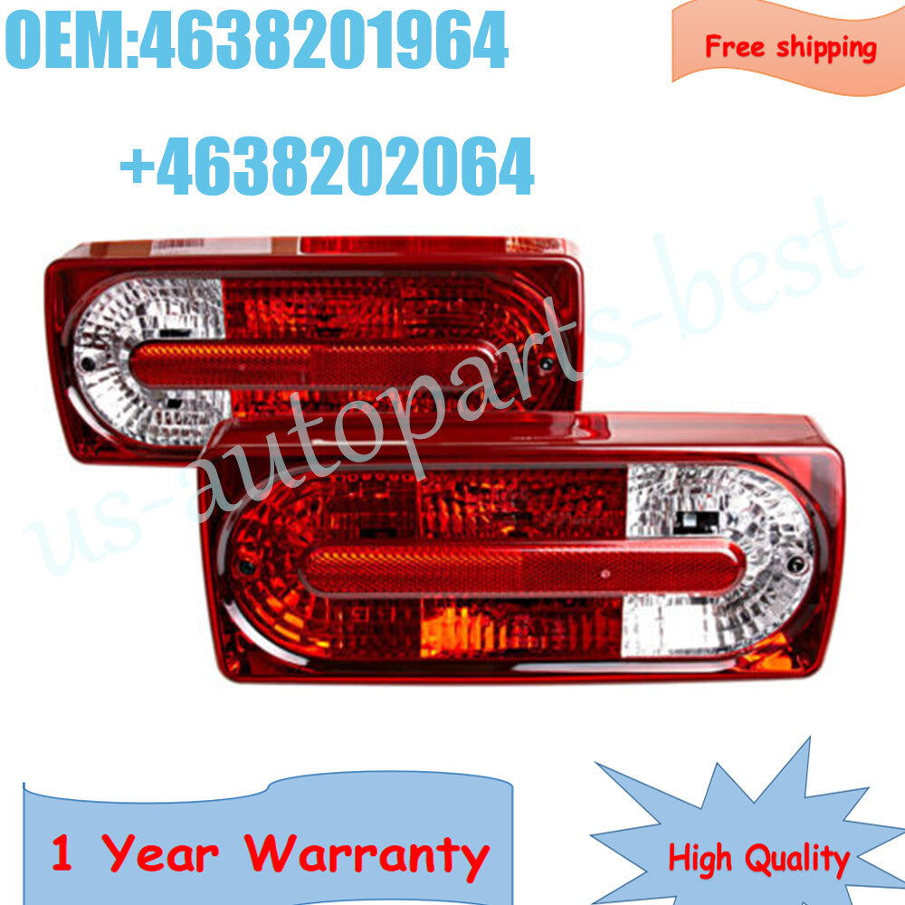 1Pair Left Right Tail Light Rear Lamp for Mercedes Benz W463 G-Wagon G63 G550
