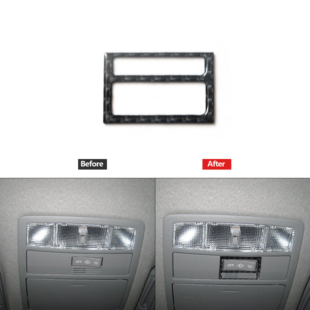 Carbon Fiber Overhead Console Control Trim Cover for Toyota for Camry 2007-2011