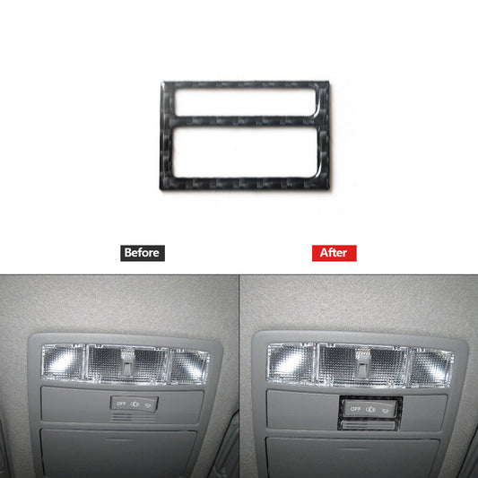 Carbon Fiber Overhead Console Control Trim Cover for Toyota for Camry 2007-2011
