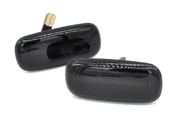Dynamic LED Side Marker signal Light Smoked for Audi A3 8L S3 2000-2003 facelift v