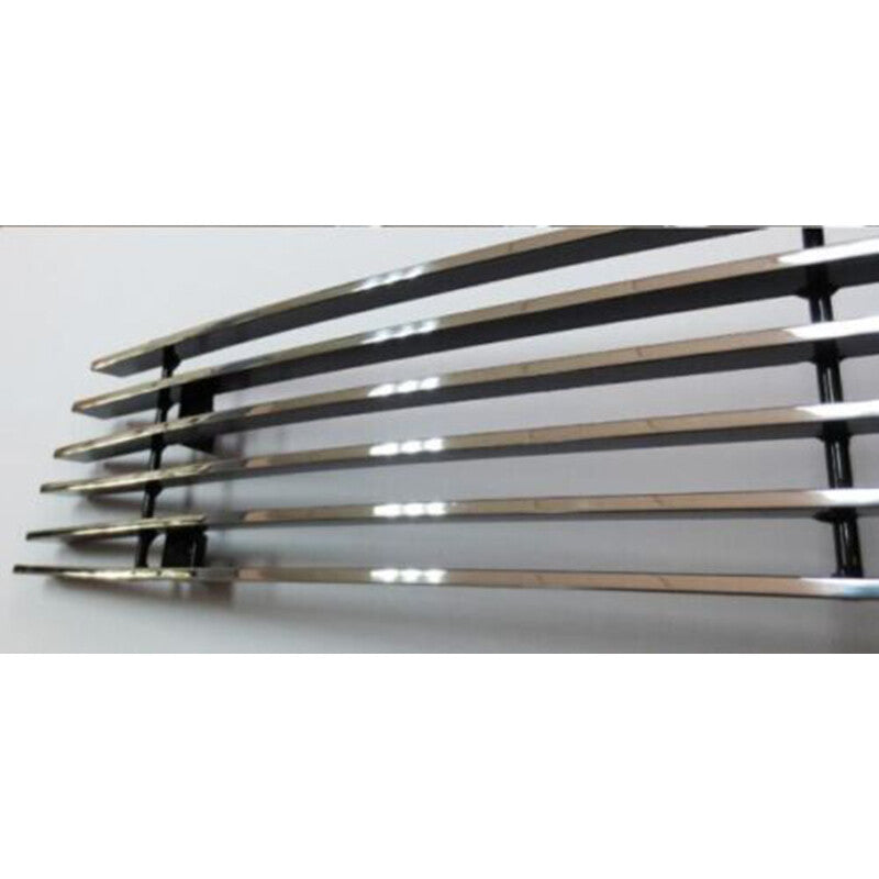 for Toyota BZ4X 2023-2024 Chrome Aluminum Front Bumper Lower Grille Grill Cover