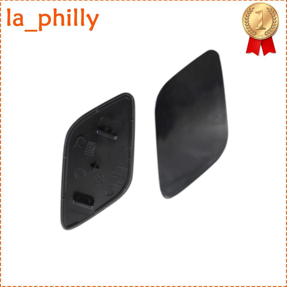 Pair Unpainted Front Headlight Washer Spray Nozzle Cover for Volvo XC60 2014-17 Q