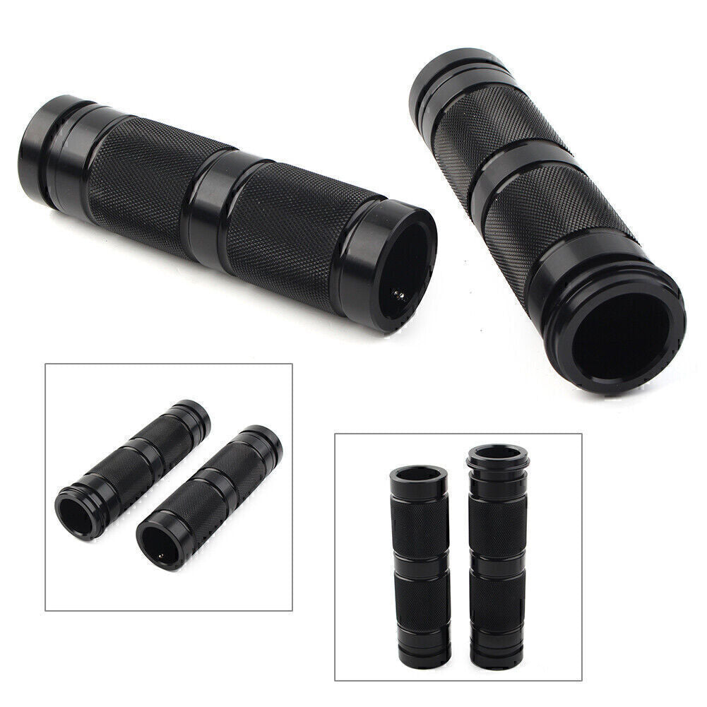 1'' Electronic Throttle Hand Grips Fit for Harley Electra Road Glide FLHR FLHX Black Q