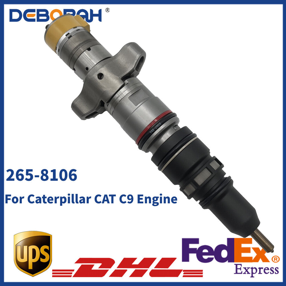 New Diesel Fuel Injector 265-8106 2658106 For Caterpillar CAT C9 Engine