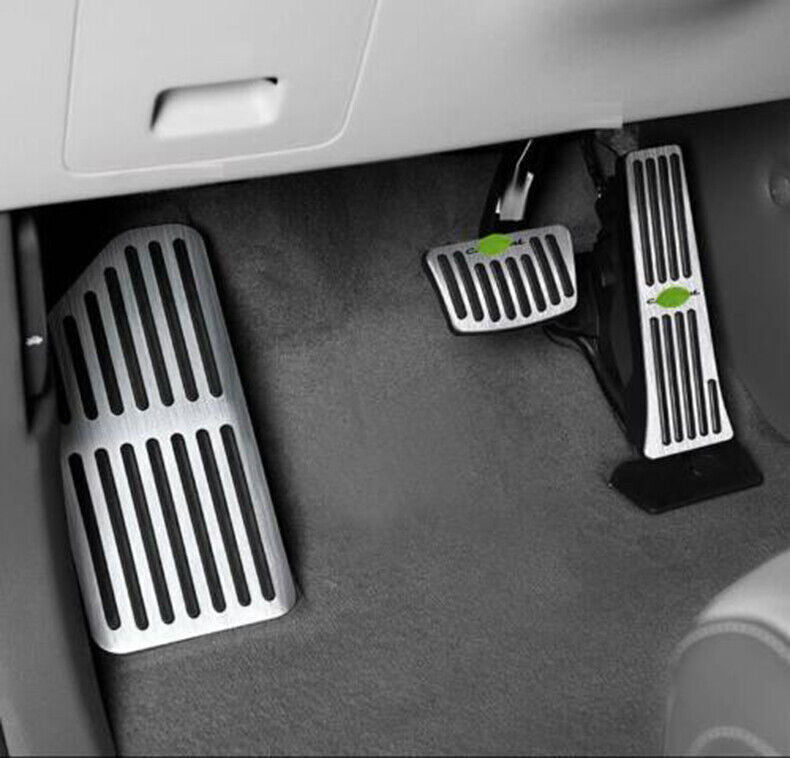 for Kia Carnival 2022-2024 Chrome Brake Gas Accelerator Pedal Cover Pad Cap Trim