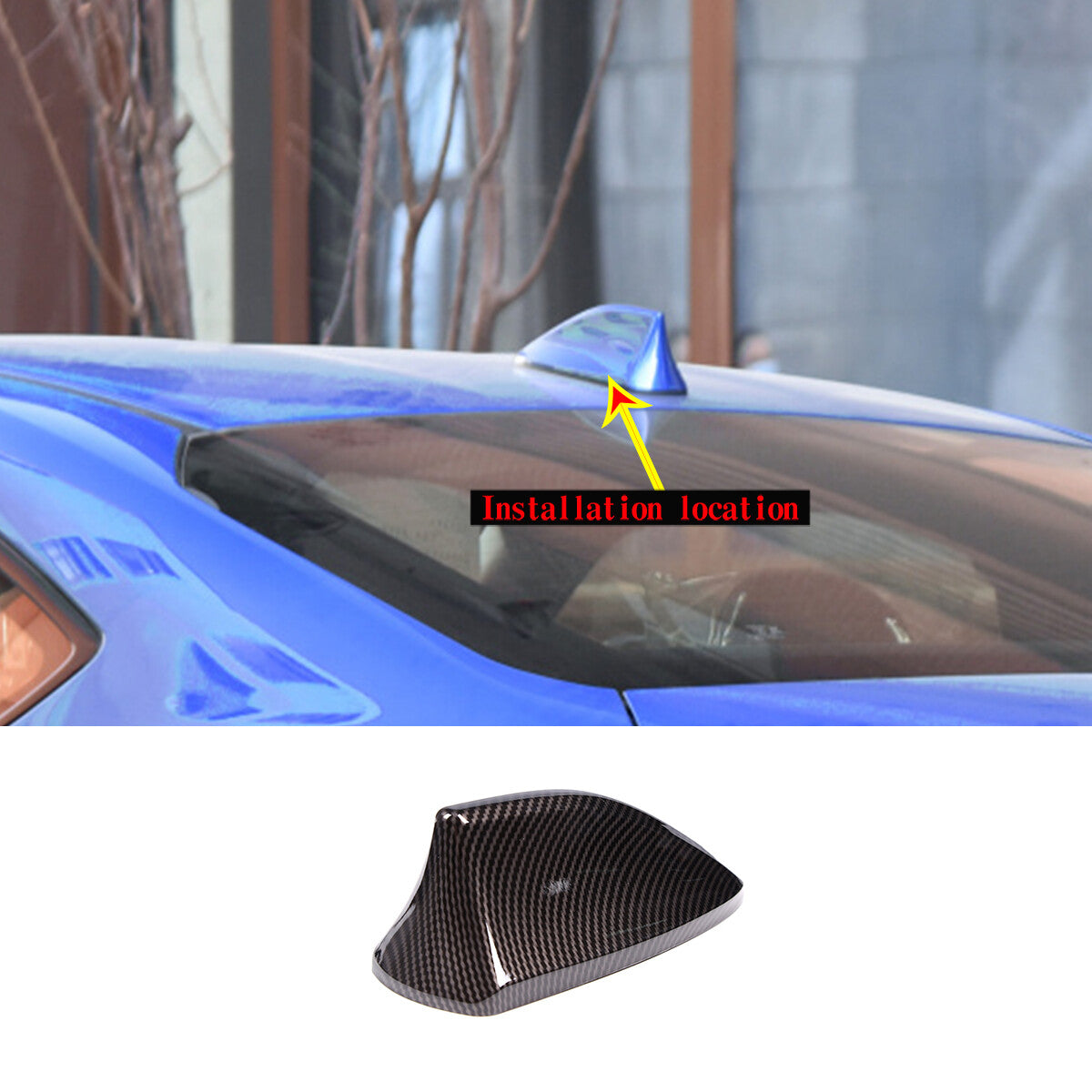 ABS Matte Black Steering Wheel Center Trim Panel for Tundra 2007 - 2013- v