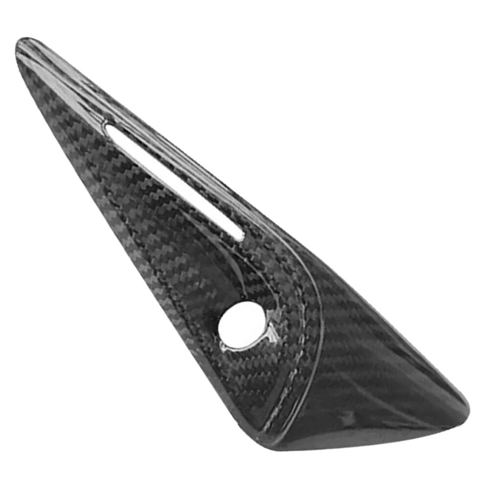 2Pcs for Model 3 / Y 2023-2024 Carbon Fiber Side Fender Camera Vent Cover Trims
