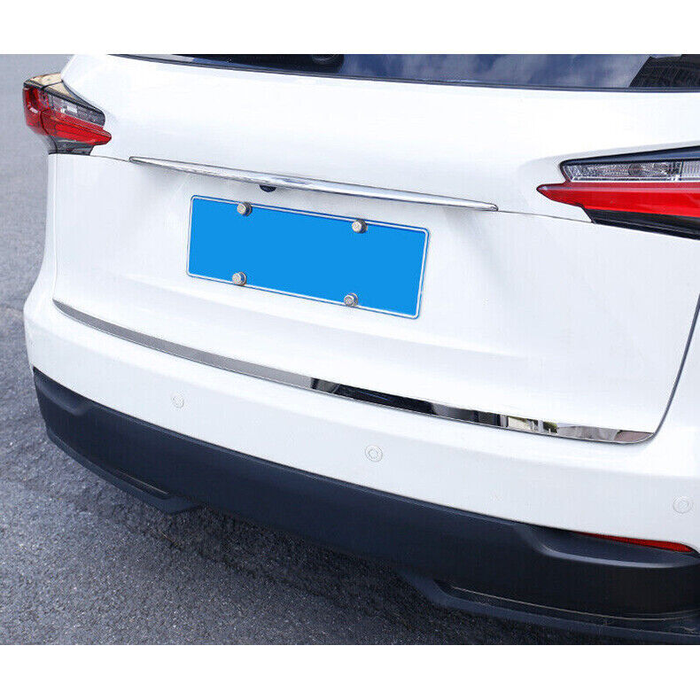 Chrome Rear Door Trunk Lid Tailgate Strip Trim for Lexus NX 200t 300h 2015-2021