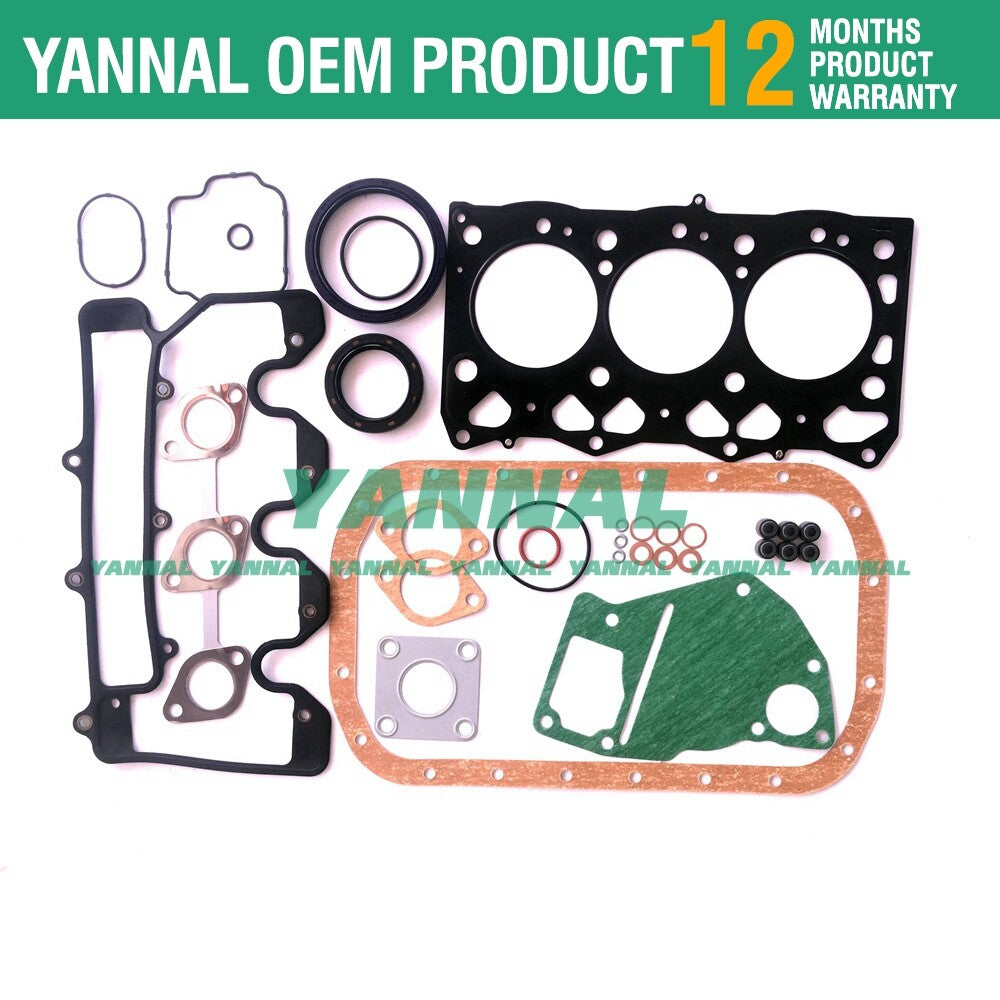Full head gasket kit for ISUZU 3LD2 overhaul, suitable for JOHN 27CZTS and 35CZTS engines.
