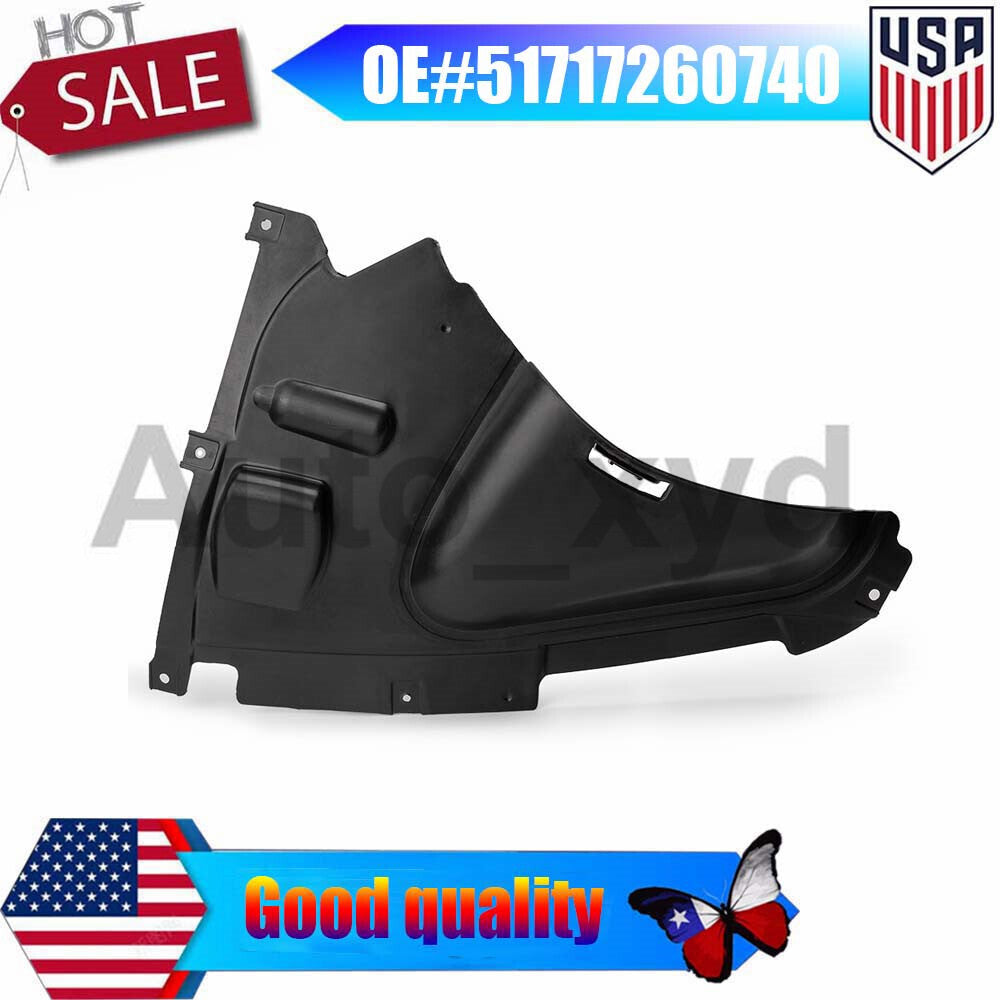 51717260740 Right Front Fender Liner Splash Shield for BMW 320I 328D 328I 335I Q