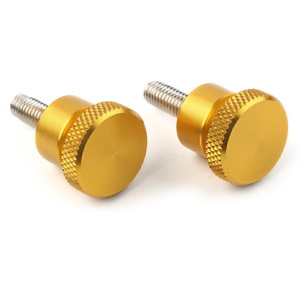 2x Tool for Seat Bolt Short Screw For Scrambler 865 06-15 Thruxton 865 04-15 Gold Q