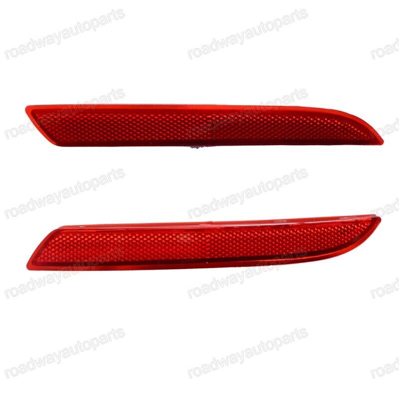 2Pcs Rear Bumper Left Right Reflector Red Lens for HONDA ODYSSEY RC3 2015-2020