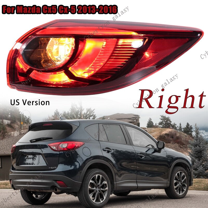 Right LED taillight assembly for Mazda CX-5 2013-2016 US version brake light