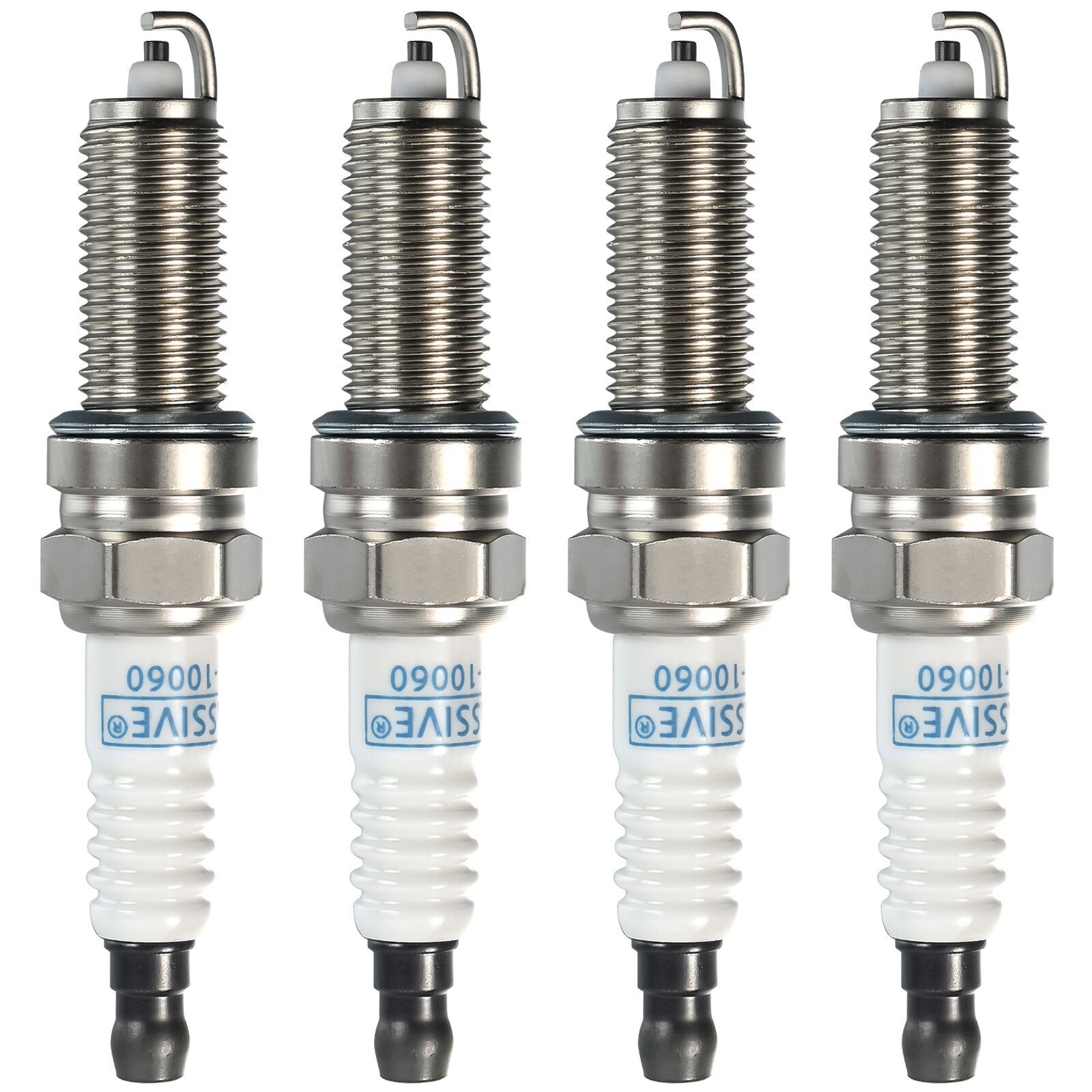 4PC. Iridium 18846-10060 SILZKR6B10E Spark Plugs for Hyundai Accent for Kia Rio Soul Q