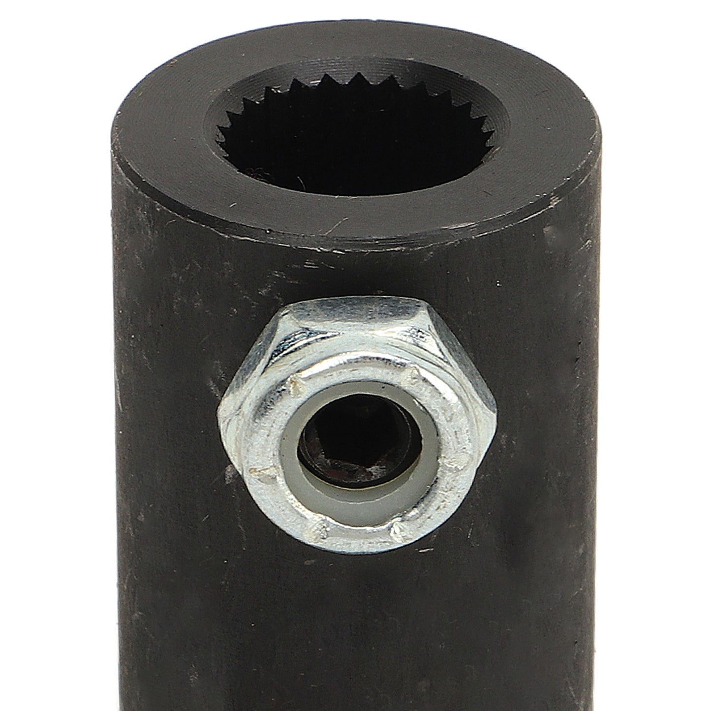 Hot 9/16in26 Spline To 3/4in Round Smooth Steering Shaft Coupler Non Flex