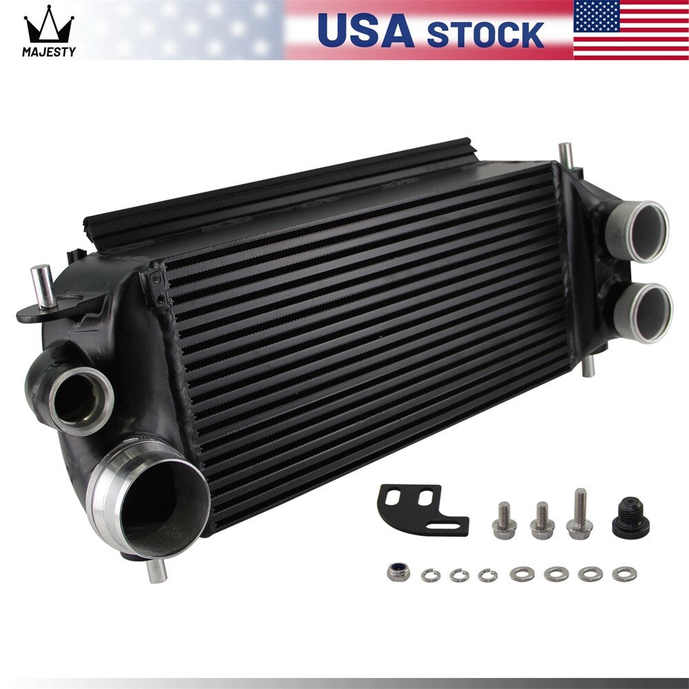 Performance Intercooler Fits for Ford F150 F-150 2.7L/3.5L EcoBoost 2015-2019 Black