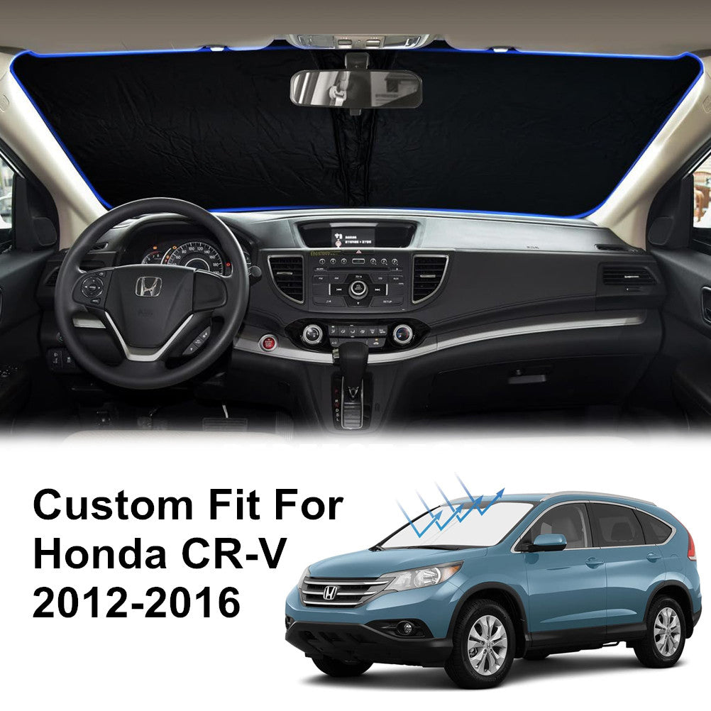 Windshield sunshade and heat insulation cover for 2012-2016 for Honda CRV vehicles. n