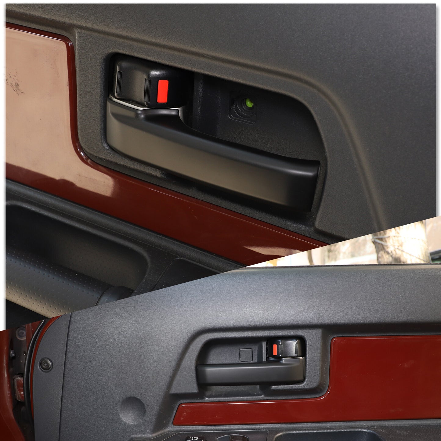 Red Alloy Side Vent Knife Ring Trim for 86/Sub@ru BRZ 2022 on- v