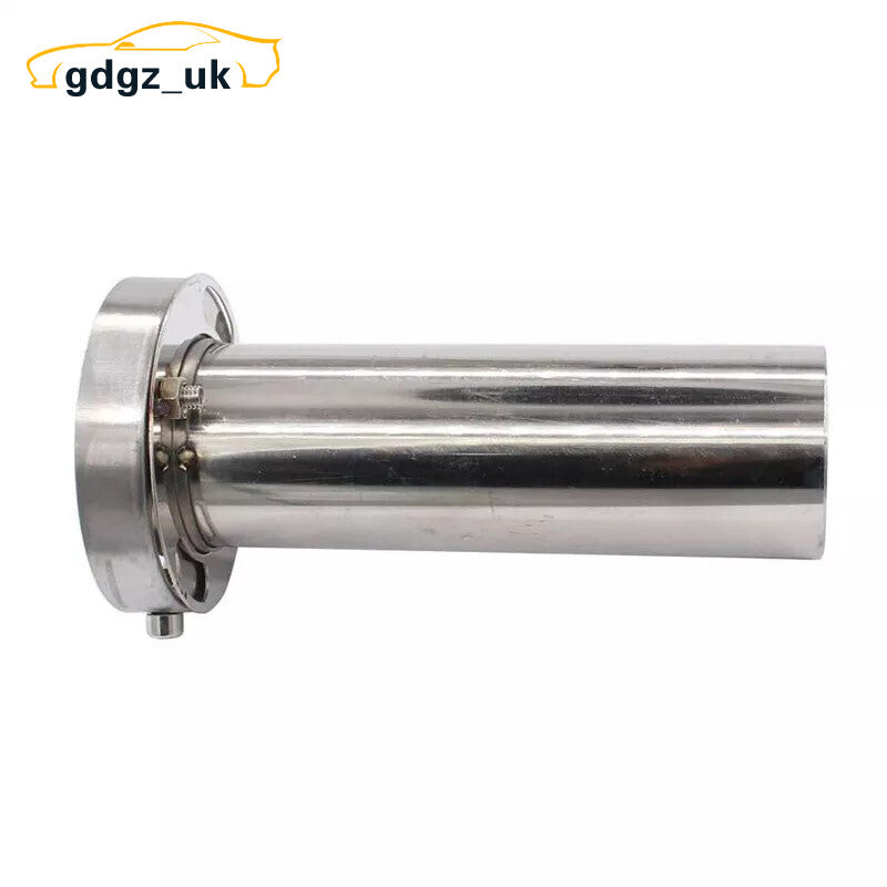 Universal 4 Adjustable Exhaust Muffler Silencer Stainless Round Tip Removable