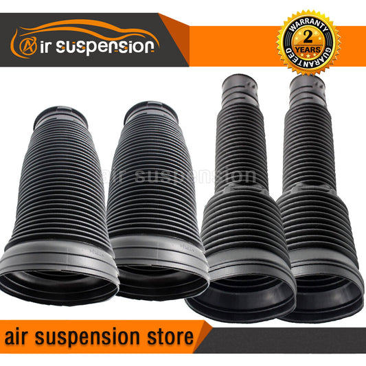 4pcs Front Rear Dust Cover Boot for Mercedes W220 S Class Air Shock 2203202338