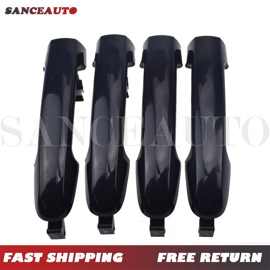 4-piece set of exterior door handles suitable for HYUNDAI SONATA 2006-2010 front and rear LH right-hand doors. n