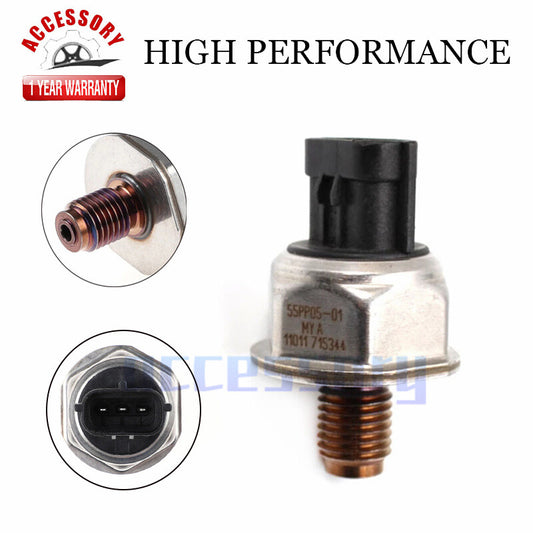 One-piece set of 55PP05-01 fuel rail pressure sensor for Mitsubishi L200 Pajero Montero 2.5L.