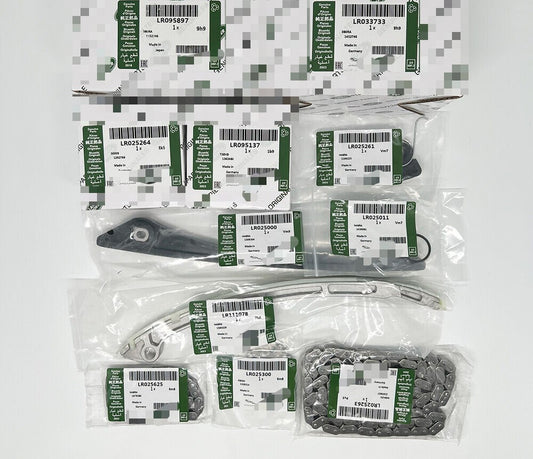 equipment manufacturer for Land Rover 11-piece VVT gear timing chain kit for Evoque Freelander 2.0L Q