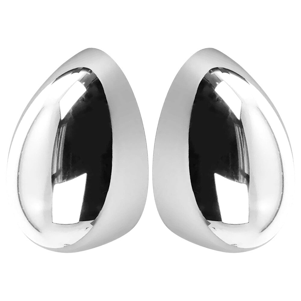 2Pcs For 2005-2016 R55 R56 R57 R58 R59 R60 R61 Left+Right Wing Mirror Cap Chrome