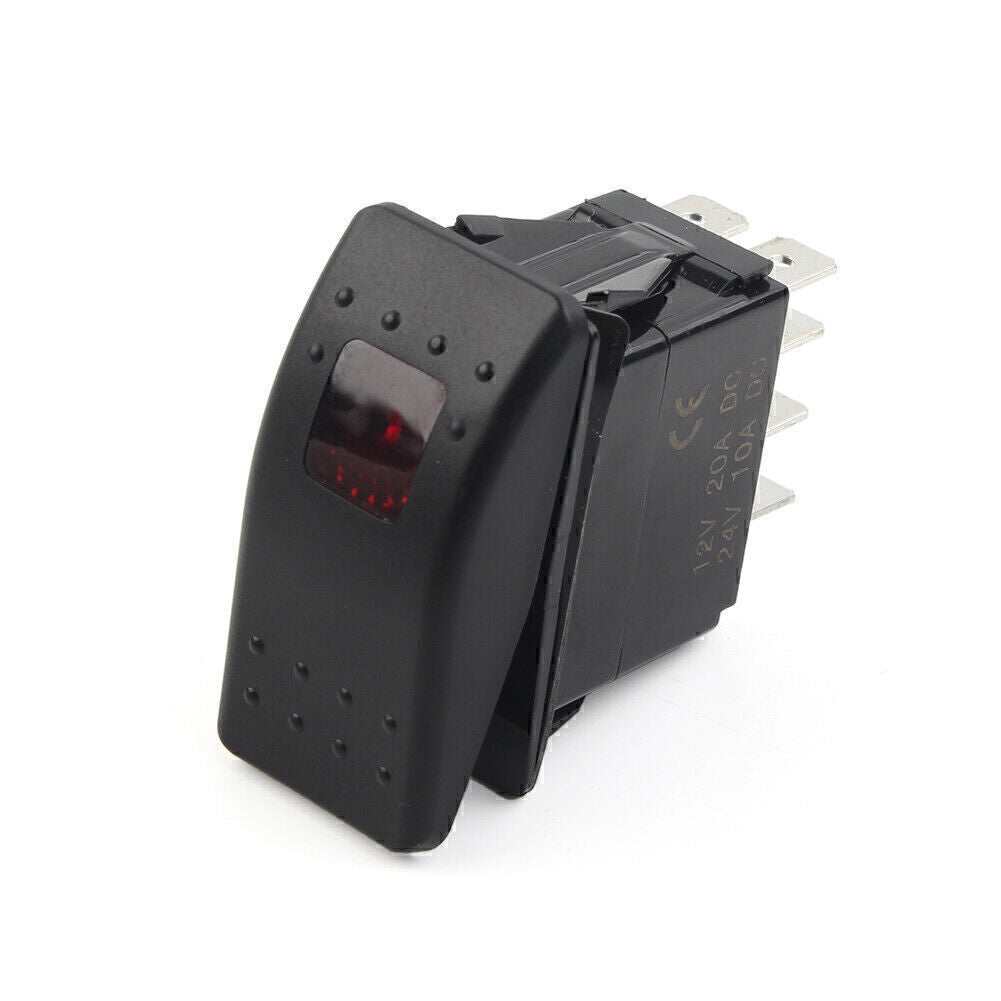 Rocker Start Stop Switch For Onan 308-1038 RV Generator 5PINS Connector Q