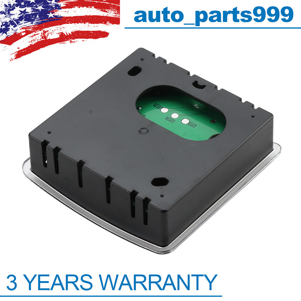 Black single-zone wall thermostat 3316250.712 suitable for Dometic caravans and campervans. n
