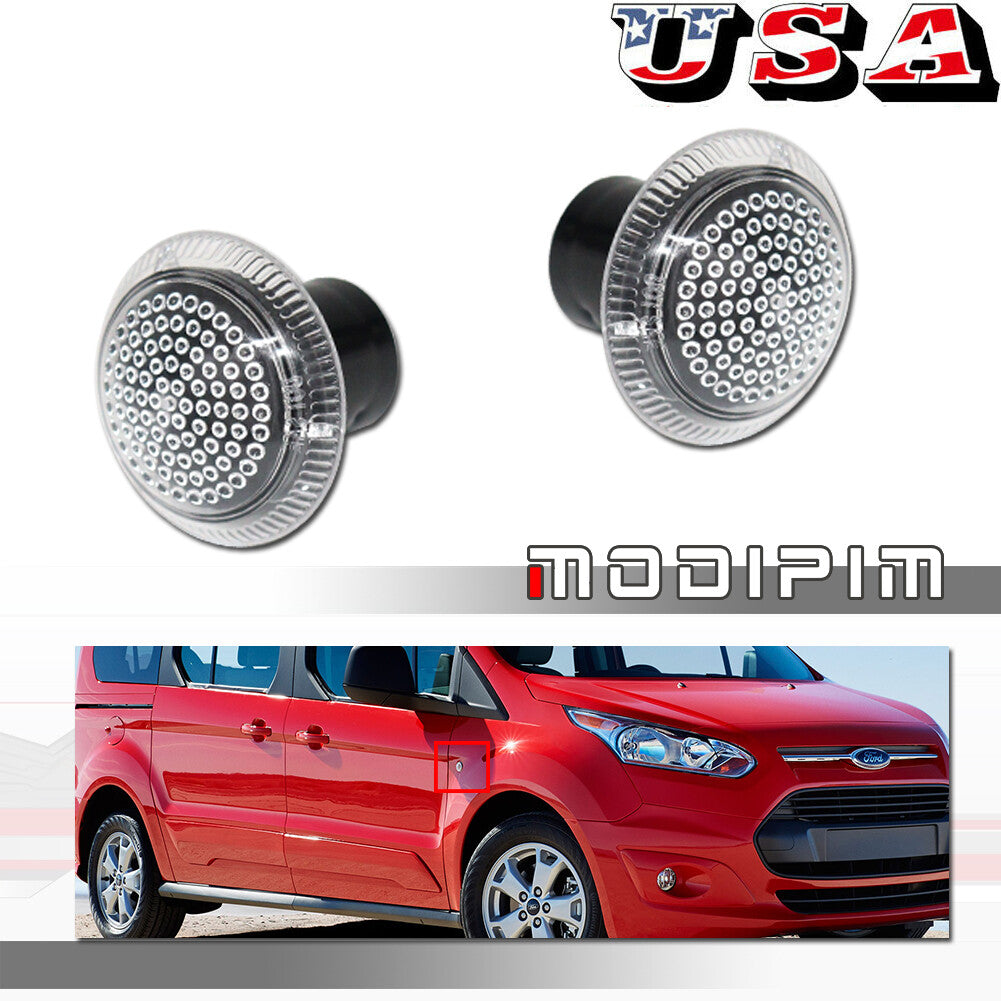 Suitable for 10+ Transit Connect side mudguard turn signal repeater 9T1Z13K376A- v