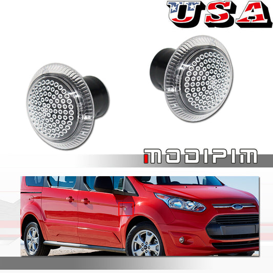 Suitable for 10+ Transit Connect side mudguard turn signal repeater 9T1Z13K376A- v