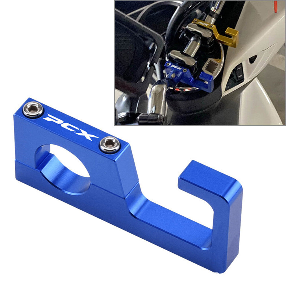 Fit HONDAx X150 160 125 Blue Motorcycle aluminum alloy Luggage Helmet Hook 22MM
