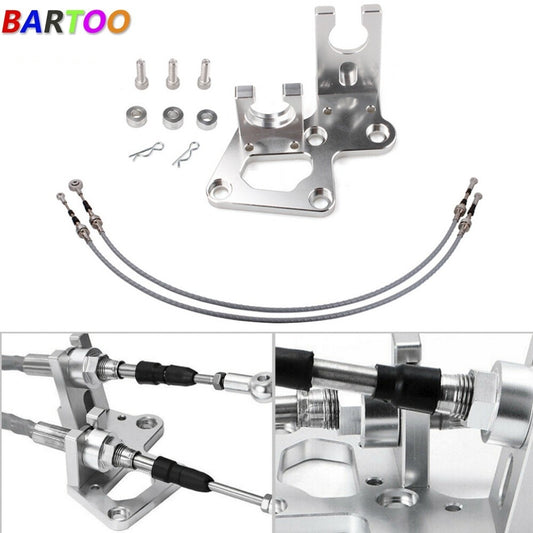 for K20 K20A K24 RSX Shifter Cables Transmission Bracket K Swap Series EG EK DC2 Q