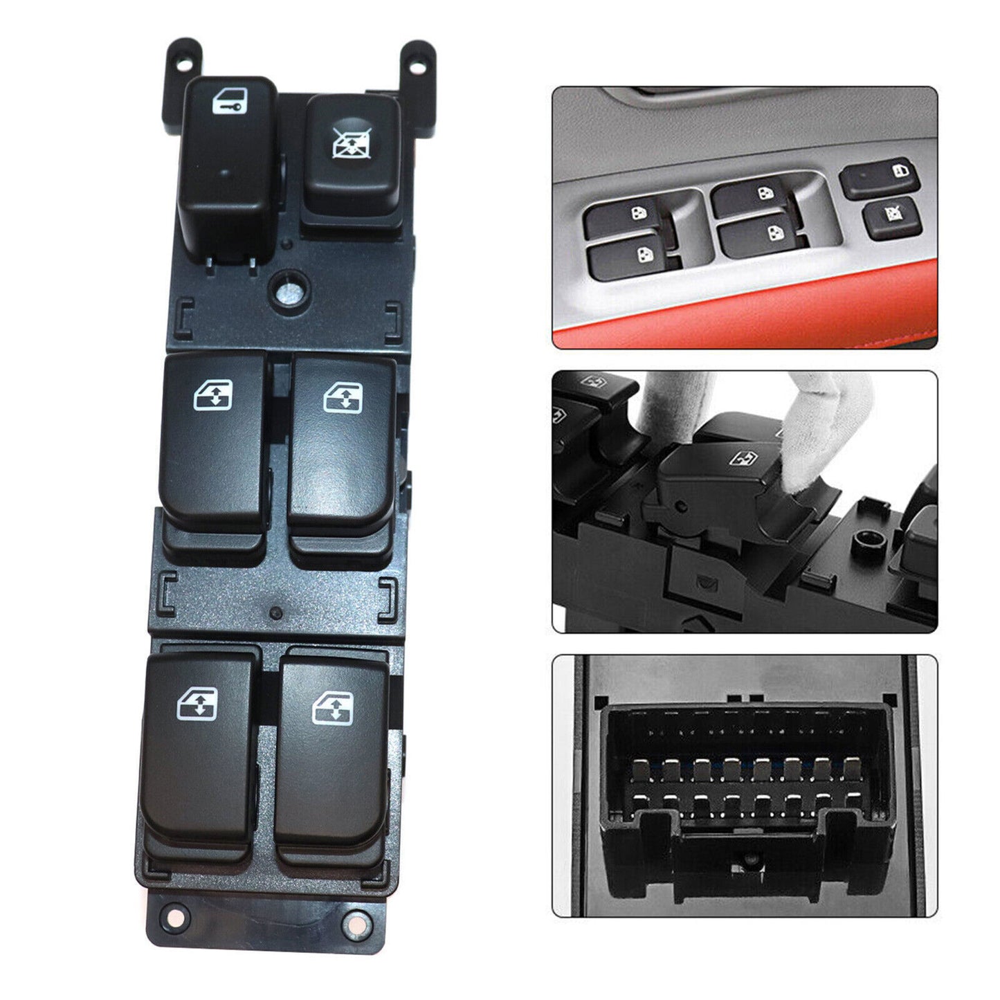 for KIA Rondo Carens 2007-2012 Driver Side Door Power Window Switch 93571-1D200