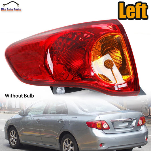 Left Outerside Rear Tail Light Brake Lamp NO Bulb for Toyota for Corolla 2008-2010
