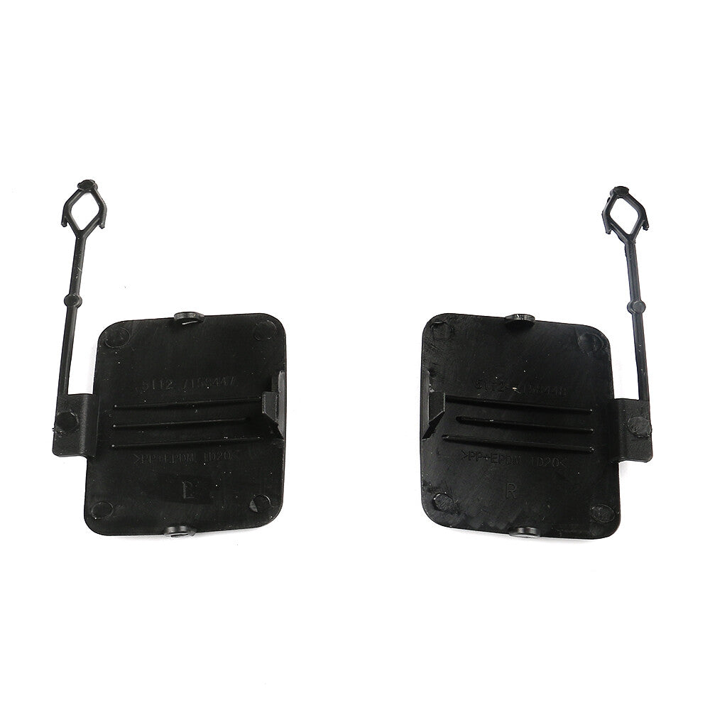 Rear Bumper Tow Hook Cover Cap Left  Right Unpainted for X5 E70 2006-2011 Q