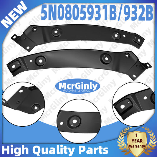 Left and right radiator brackets 5N0805932B and 5N0805931B are suitable for 2012-2018 for Tiguan models. n