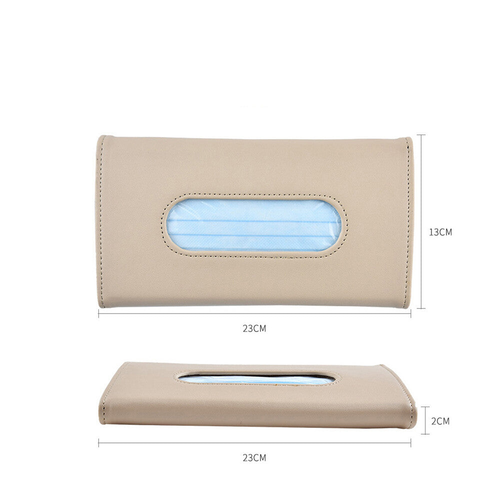 Car Interior Accessories Car Sun Visor Tissue Box Paper Towel Case Napkin Holder