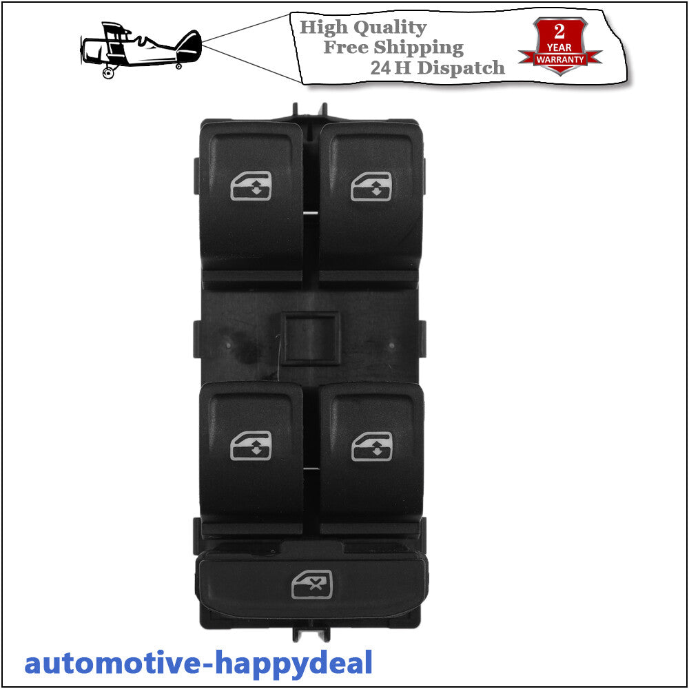 Window Main Control Switch Fits for VW for Golf MK7 for Passat B8 for Seat Leon 2013-2018