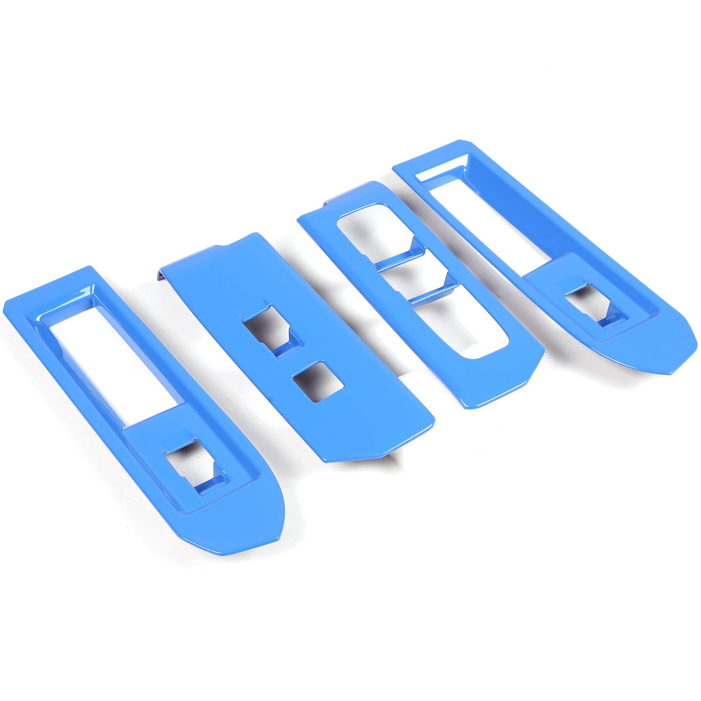 Blue Car Window Lift Lock Panel Cover Trim Kit for Tacoma 2024 n