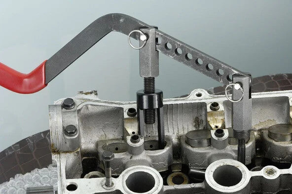 ZKTOOL Valve Spring Compressor Kit Remove Compress Tool For Cars Van Motorbikes