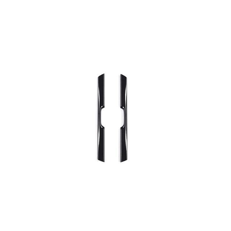 Bright Black Gear Shift Both Side Strip Trim 2PCS for Honda CRV CR-V 2017-2021
