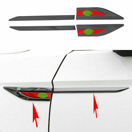 for Mazda CX-5 2017-2021 Black Red Fender Side Body Emblem Hood Trim Decor Cover