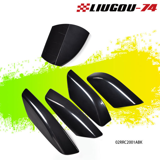 Fits for 4Runner 2003 - 2009 4pcs Roof Rack Bar End Cap Housing Cover New - v